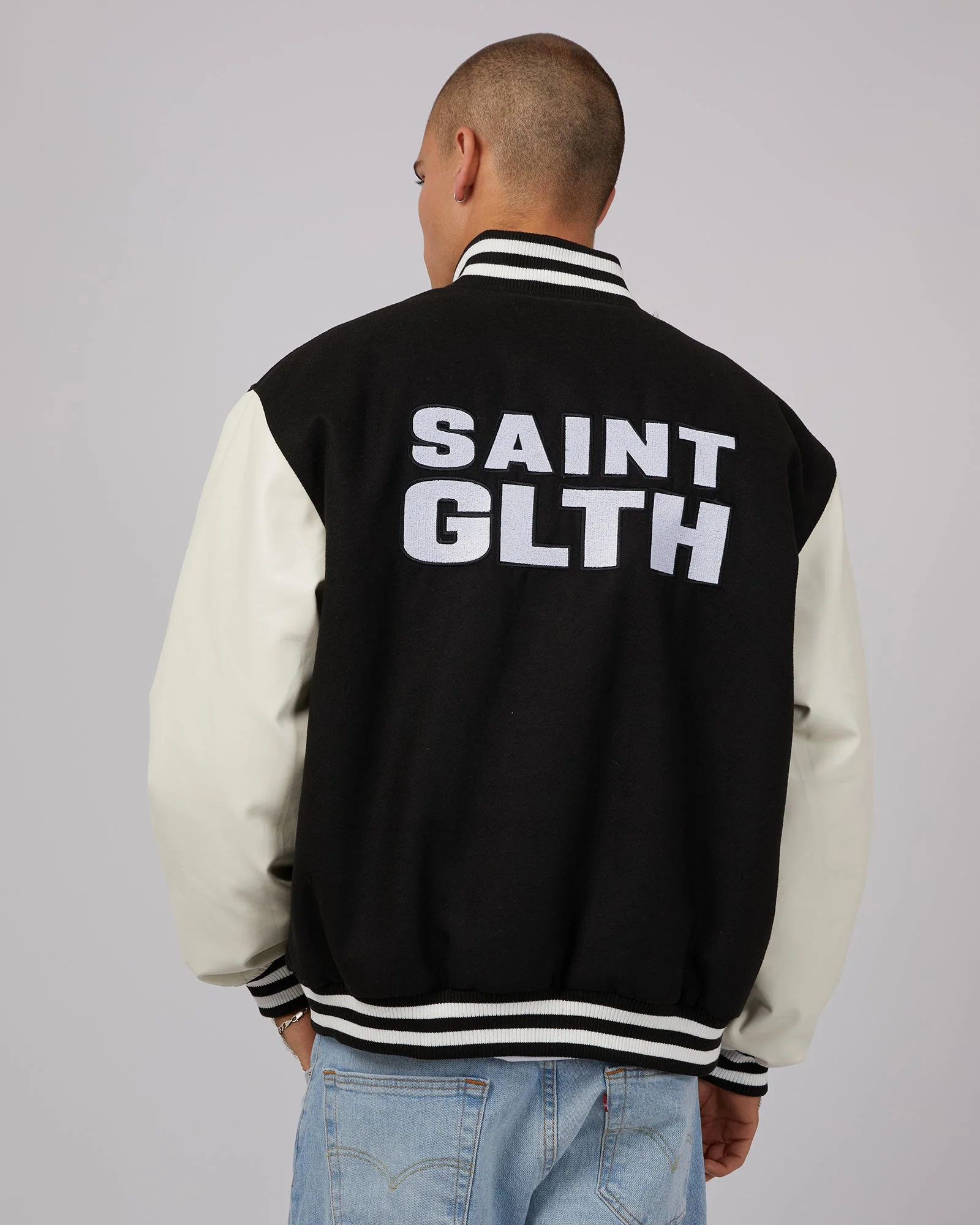 Varsity Jacket Black - Image 3