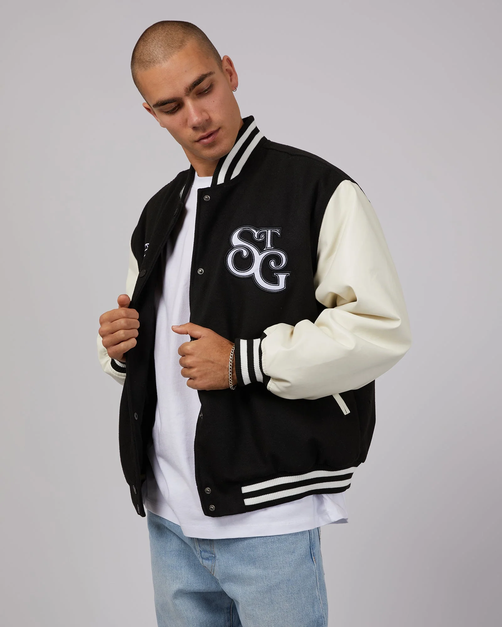Varsity Jacket Black - Image 4