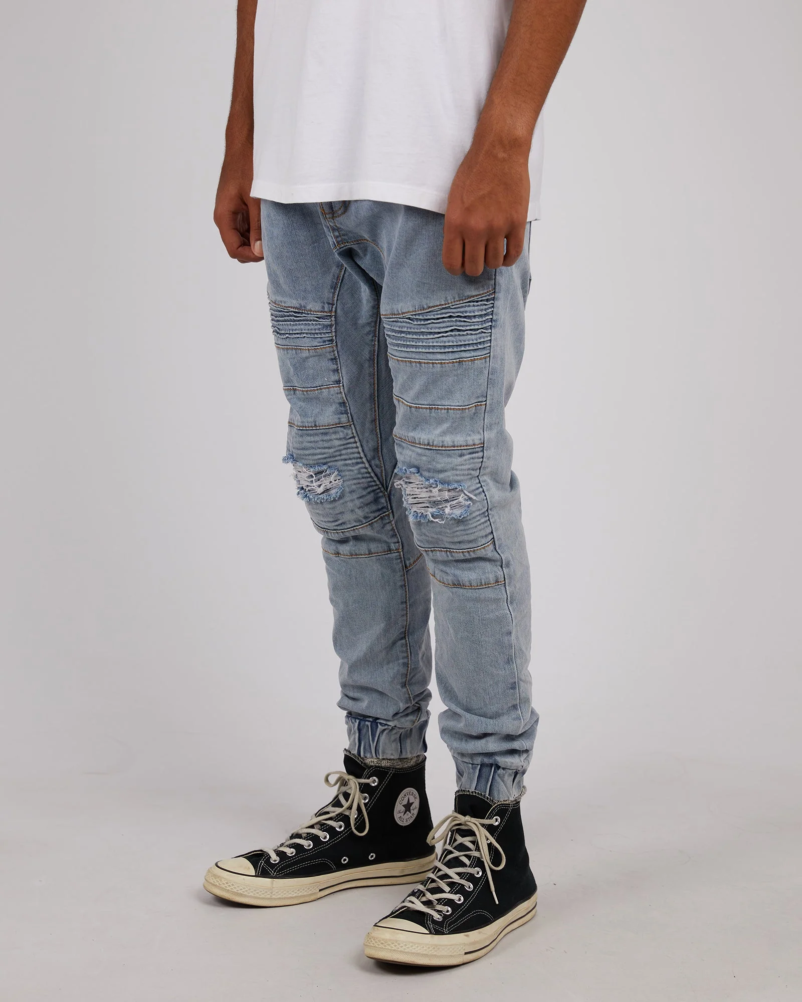 Viper Denim Jogger Portland Blue - Image 3